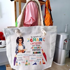 Bolsa premium profe gran corazón