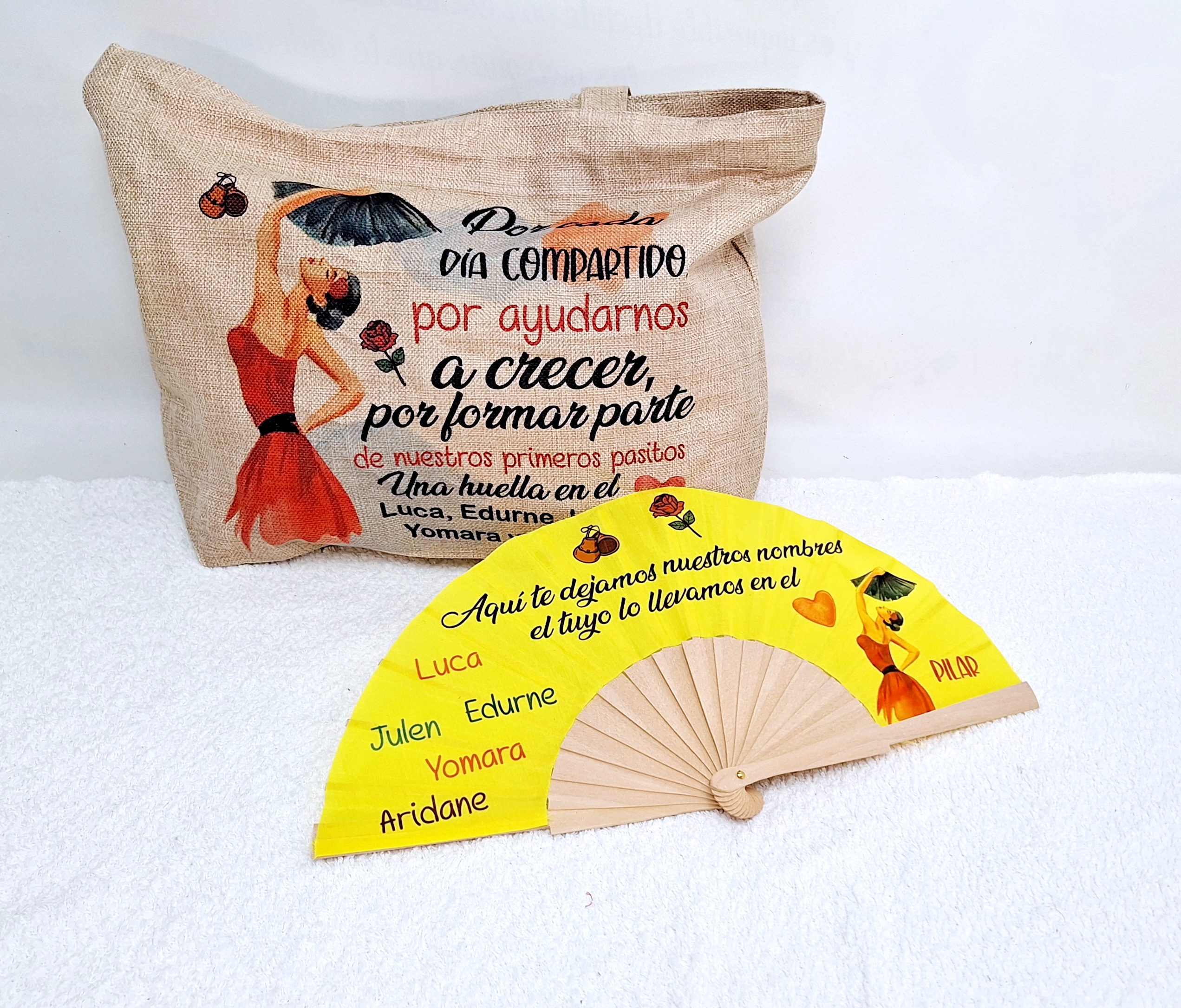 pack bolso y abanico profe flamenca - Imagen 5