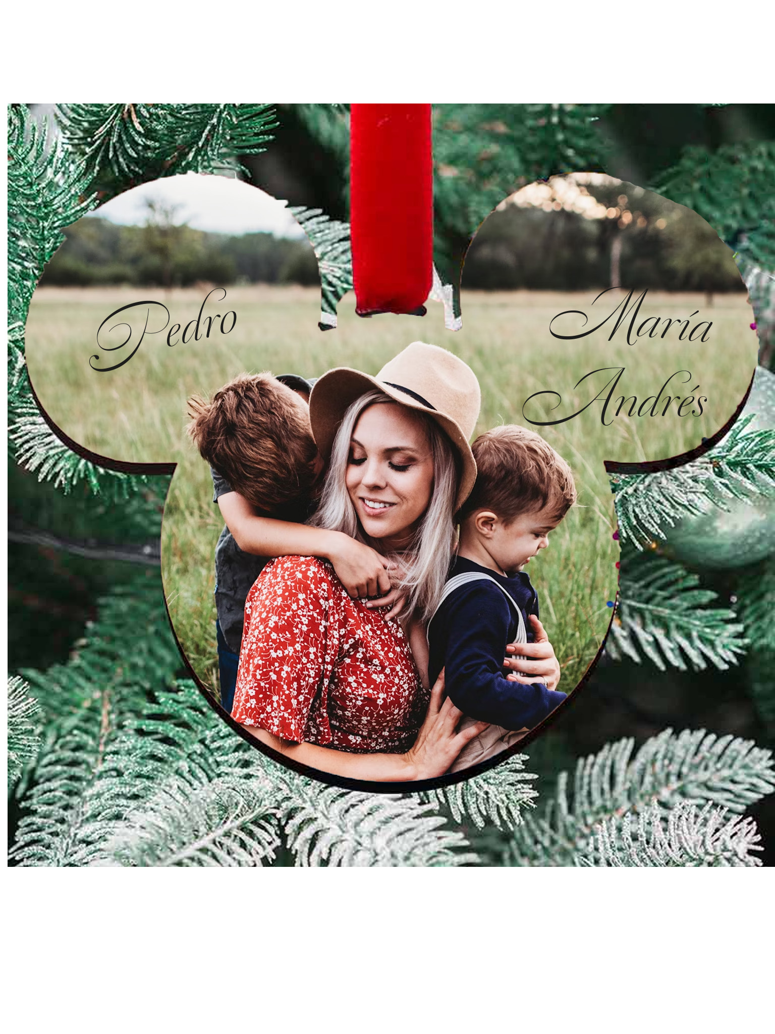 Adorno colgante navideño Mickey DM3