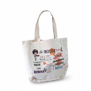 bolso lino capazo seño personalizado