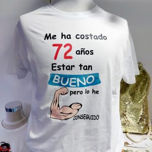 camiseta 72 años