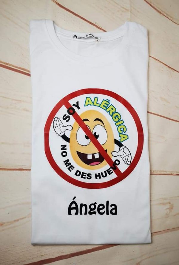 camiseta alergias