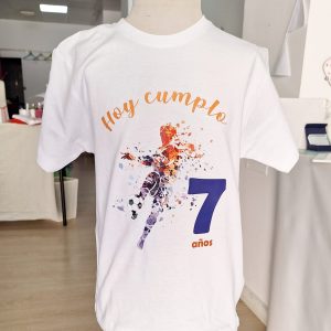 Camiseta cumple futbol