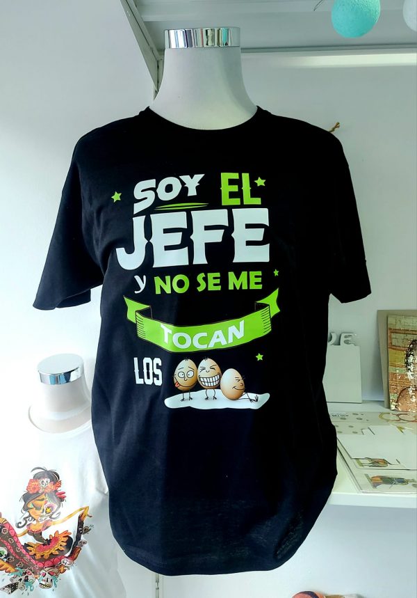 camiseta soy el jefe