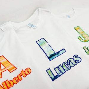Camiseta iniciales