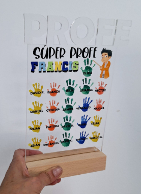 lampara manos profe