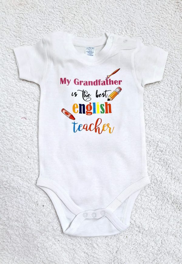 Mi abuelo es un gran profesor de inglés