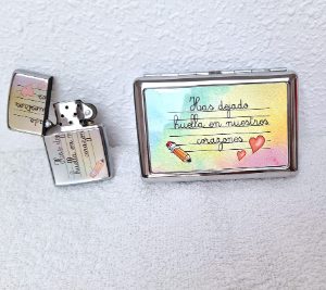 pack pitillera huellas