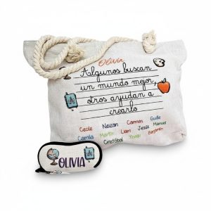 bolso y porta gafas seño