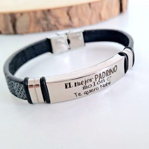 Pulsera el mejor padrino molón