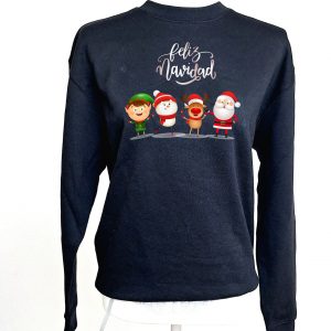 Sudadera navideña, unisex