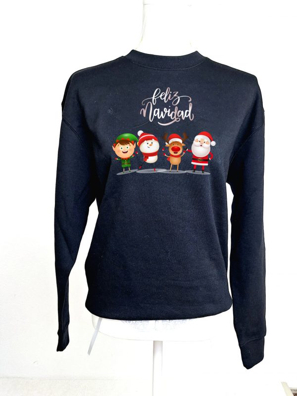 Sudadera navideña, unisex