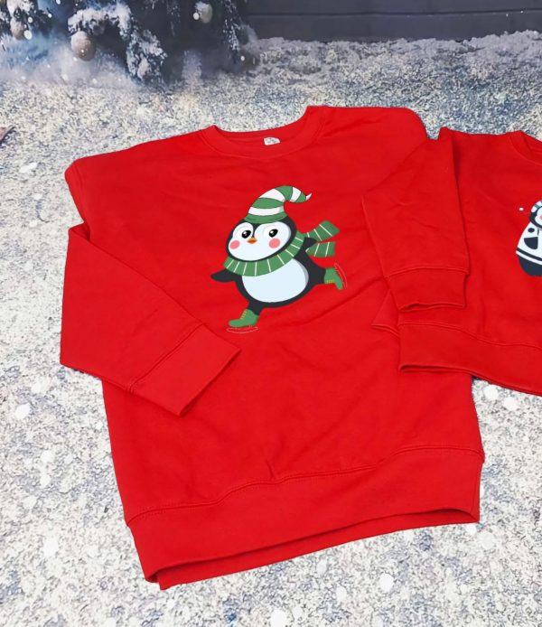 Sudadera pingüino, unisex