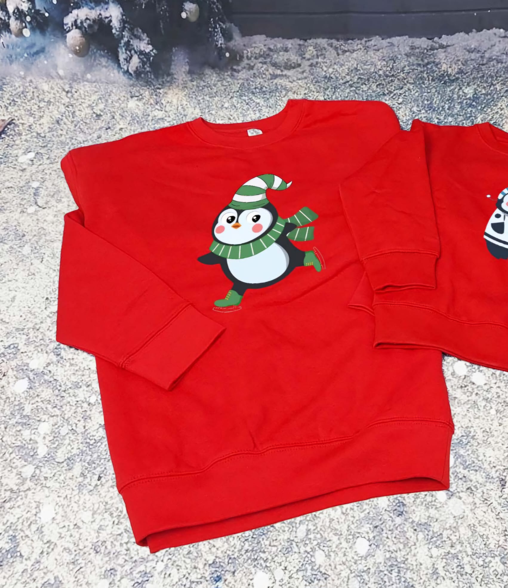 Sudadera pingüino, unisex