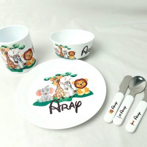 Animales vajilla