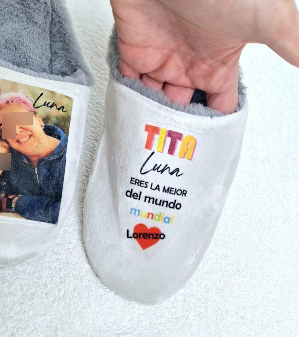 Zapatillas mejor tita del mundo - Imagen 6
