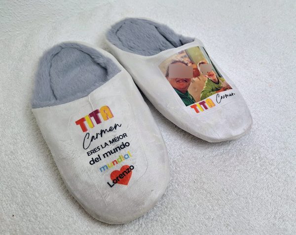 Zapatillas mejor tita del mundo - Imagen 4