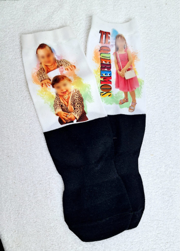 calcetines con foto