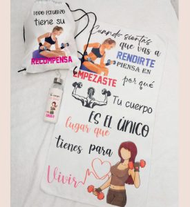 conjuto gimnasio mujer