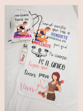 conjuto gimnasio mujer