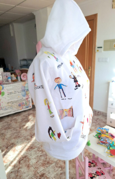 Sudadera con dibujos alumnos - Imagen 2
