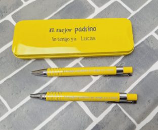 boli padrino grabado laser