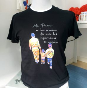 camiseta papa e hijos