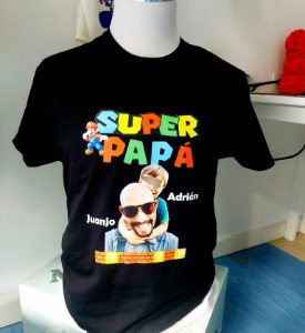 camiseta superpapa