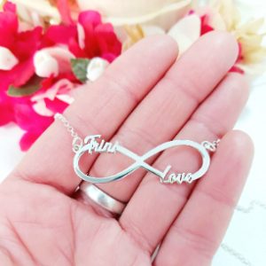 pulsera infinito acero