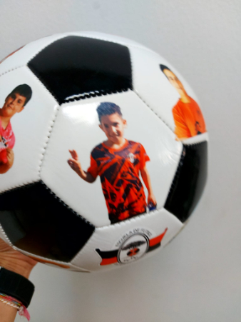 pelota fútbol personalizada