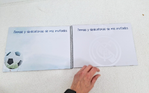 personalizado libro de firmas