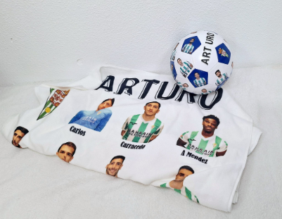 toalla + pelota