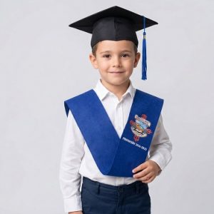 banda graduación y birrete personalizados