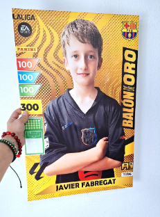 cuadro balon de oro