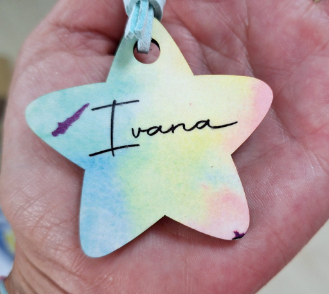 llavero estrella personalizado