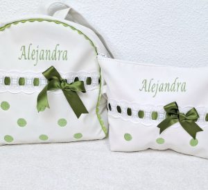 conjunto topos mochila y neceser
