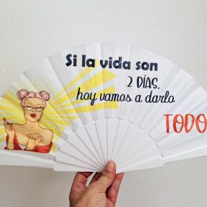 abanico personalizado