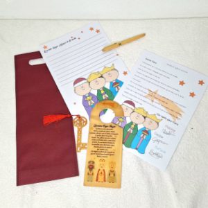 pack reyes magos cuelga puertas