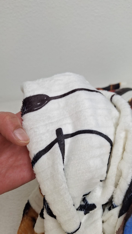 Manta personalizada tacto suave